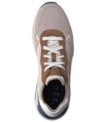 s.Oliver Sneaker Leder/Textil Beige/Braun