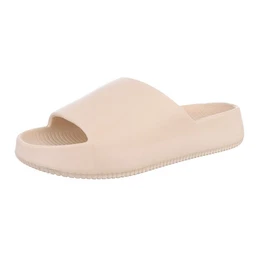 Herren Mules Strand Sandale (86193494) Flach Sandalen in Hellbraun