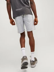 Jack & Jones Shorts JPSTRICK ORIGINAL SHORT Grau/Hellgrau
