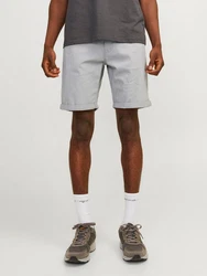 Jack & Jones Shorts JPSTRICK ORIGINAL SHORT Grau/Hellgrau