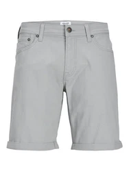 Jack & Jones Shorts JPSTRICK ORIGINAL SHORT Grau/Hellgrau