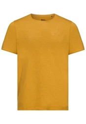 Jack Wolfskin T-Shirt TRAVEL Gelb/Braun