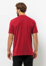 Jack Wolfskin T-Shirt VONNAN S/S T Rot/Dunkelrot