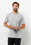 Jack Wolfskin T-Shirt VONNAN S/S T Grau/Hellgrau