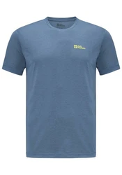 Jack Wolfskin T-Shirt VONNAN S/S T Grau/Hellblau/Blau