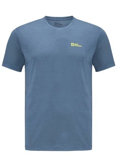 Jack Wolfskin T-Shirt VONNAN S/S T Grau/Hellblau/Blau