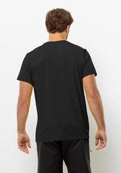 Jack Wolfskin T-Shirt PRELIGHT TRAIL Schwarz/Braun