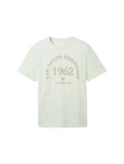 TOM TAILOR T-Shirt mit Logo Print