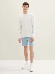 TOM TAILOR Denim Shorts Chinoshorts mit Gürtel 