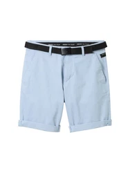 TOM TAILOR Denim Shorts Chinoshorts mit Gürtel 