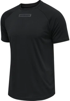 Hummel Funktionsshirt 'Topaz' Schwarz/Dunkelblau/Grau/Dunkelgrau