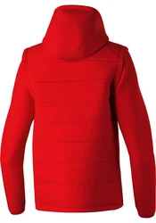 Erima TEAM Jacke mit abnehmbaren Ärmeln Rot/Dunkelrot