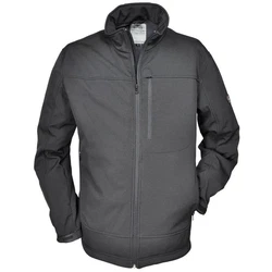 RennerXXL Funktionsjacke Brigg Raik Herren Softshelljacke Dunkelgrau/Grau