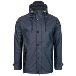 RennerXXL Funktionsjacke Ankerglut Heimat Herren Friesennerz Regenjacke Dunkelblau/Hellblau