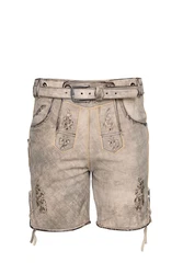 Steigenhofer Manufaktur Trachtenlederhose ANTIK Beige/Khaki