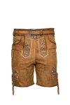 Steigenhofer Manufaktur Trachtenlederhose ANTIK Braun/Beige/Khaki