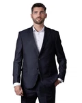 Hirschthal Anzugsakko Herren 2-Knopf Sakko Regular-Fit 