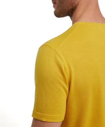 FALKE T-Shirt Gelb/Dunkelblau