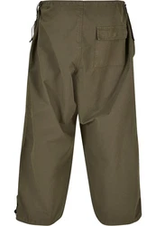 URBAN CLASSICS Cargohose Herren Wide Cargo Pants Dunkelgrün/Khaki