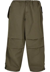 URBAN CLASSICS Cargohose Herren Wide Cargo Pants Dunkelgrün/Khaki