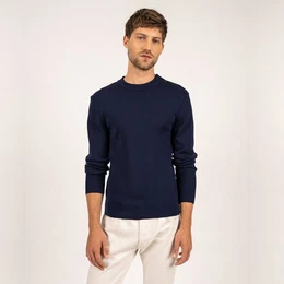 Rundhalspullover 2380 Herren Pullover Estran aus Wolle