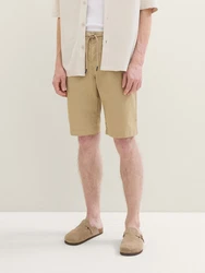 TOM TAILOR Shorts Tech Chino Bermudas Khaki/Beige