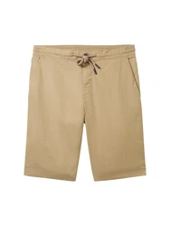 TOM TAILOR Shorts Tech Chino Bermudas Khaki/Beige