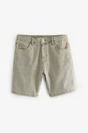 Next Jeansshorts Denimshorts Khaki/Dunkelgrün