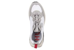 HUGO Sneaker Kane Beige/Silber/Creme/Weiß/Grau/Orange