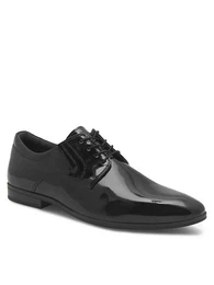 Halbschuhe BRYAN-32 MI08 Schwarz Schnrboots