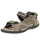 GEOX Sandale 'Strada' Khaki/Beige/Dunkelgrün
