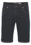 Arizona Jeansshorts gerader Schnitt niedrige Leibhöhe Blau/Dunkelblau/Hellblau