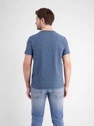 LERROS Henleyshirt Serafino Dunkelblau/Blau/Hellblau/Grau