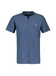 LERROS Henleyshirt Serafino Dunkelblau/Blau/Hellblau/Grau