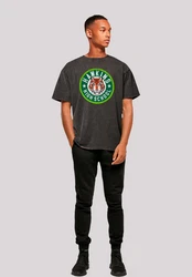 F4NT4STIC T-Shirt Stranger Things Hawkins Tiger Circle Dunkelgrün/Khaki/Grün