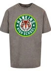 F4NT4STIC T-Shirt Stranger Things Hawkins Tiger Circle Khaki/Dunkelgrün/Grau/Hellgrau