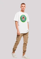 F4NT4STIC T-Shirt Stranger Things Hawkins Tiger Circle Weiß/Dunkelgrün/Grün/Khaki