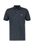LERROS Poloshirt mit Punkt-Print Dunkelblau/Blau