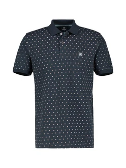LERROS Poloshirt mit Punkt-Print