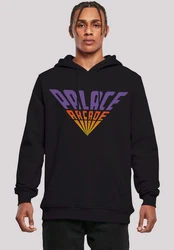 F4NT4STIC Kapuzenpullover Stranger Things Palace Arcade Netflix Grün/Schwarz/Lila/Grau