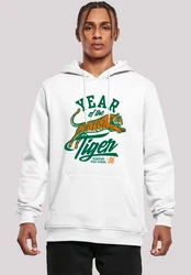 F4NT4STIC Kapuzenpullover Stranger Things Hawkins Year Dunkelgrün/Gelb/Grün