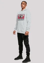 F4NT4STIC Kapuzenpullover Stranger Things Cassette For Will Netflix Grau/Hellgrau