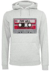 F4NT4STIC Kapuzenpullover Stranger Things Cassette For Will Netflix Grau/Hellgrau