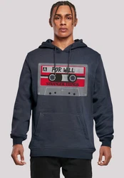 F4NT4STIC Kapuzenpullover Stranger Things Cassette For Will Netflix Dunkelblau/Grau/Blau