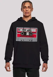 F4NT4STIC Kapuzenpullover Stranger Things Cassette For Will Netflix Schwarz/Rot