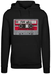F4NT4STIC Kapuzenpullover Stranger Things Cassette For Will Netflix Schwarz/Rot