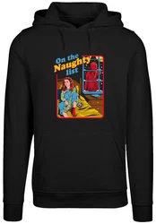 F4NT4STIC Kapuzenpullover Stranger Things Naughty List Netflix TV Series Schwarz/Dunkelblau/Hellblau