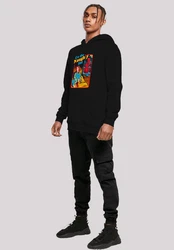 F4NT4STIC Kapuzenpullover Stranger Things Naughty List Netflix TV Series Schwarz/Dunkelblau/Hellblau