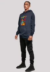 F4NT4STIC Kapuzenpullover Stranger Things Naughty List Netflix TV Series Hellblau/Dunkelblau