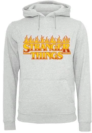 Kapuzenpullover Stranger Things Fire Logo Women Netflix TV Series Premium Qualitt